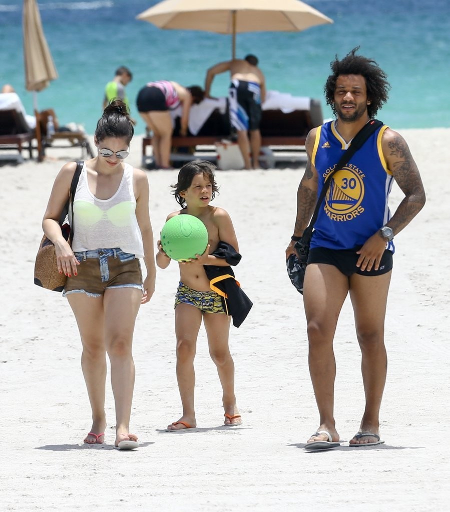 Marcelo đưa gia đình đến nghỉ ngơi thư giãn tại Miami. Ảnh: Internet.