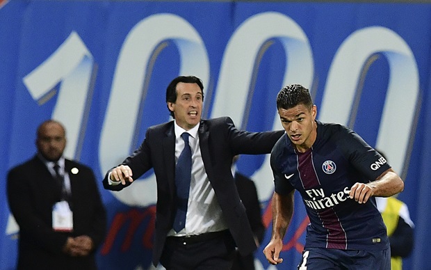 Tân binh Hatem Ben Arfa được ra sân ngay từ đầu. Ảnh: Internet.
