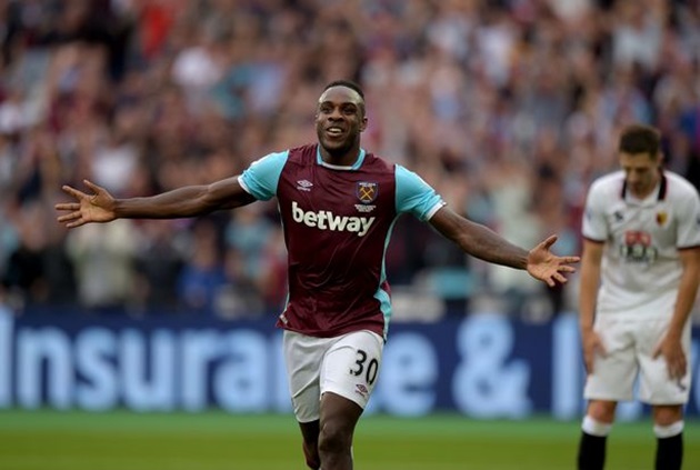 16. Michail Antonio (26 tuổi, West Ham) - 34,74 km/h. Ảnh: Internet.