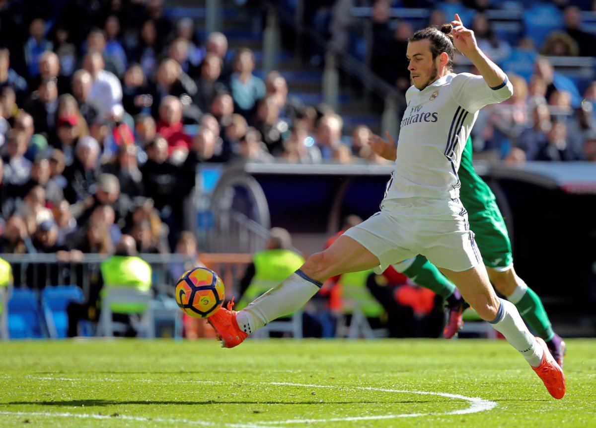 36. Gareth Bale (Real Madrid) - 21 bàn thắng (16 lần ghi bàn, 5 kiến tạo) - Trung bình tạo ra 1,57 bàn mỗi 90 phút. Ảnh: Squawka.
