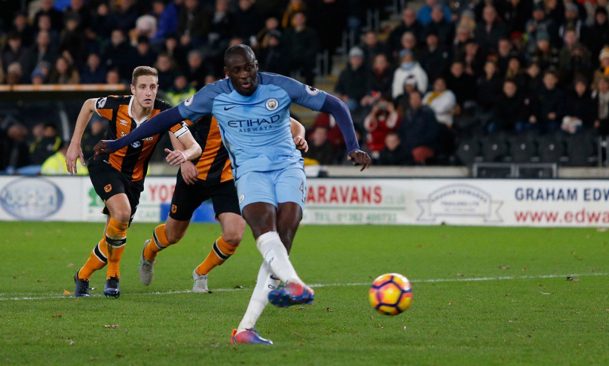 Yaya Toure - Manchester City. Ảnh: Squawka.