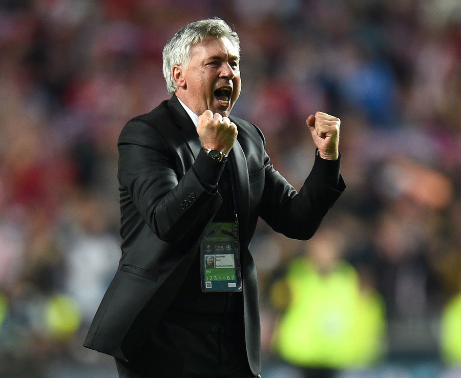 5. Carlo Ancelotti - 63,2%. Ảnh: Daily Star.