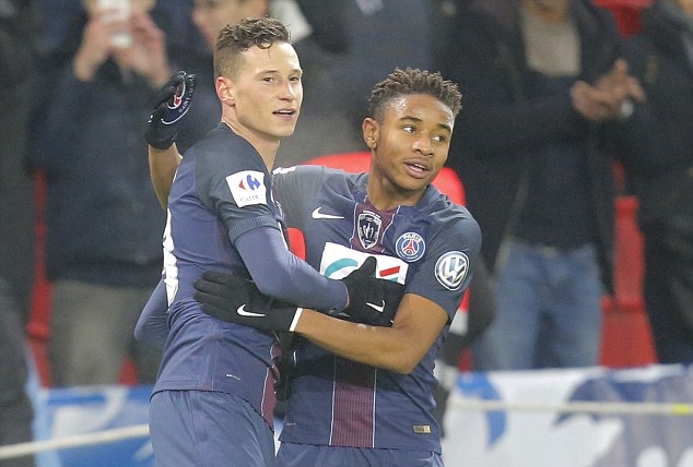 Draxler ghi bàn ngay trong trận ra mắt PSG. Ảnh: Daily Mail.