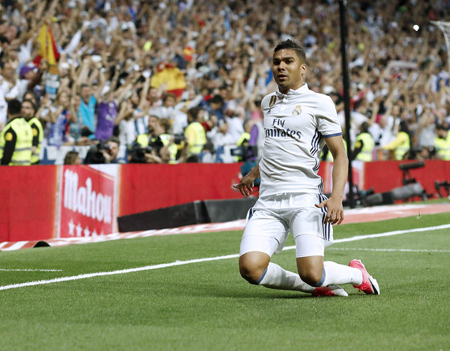 Casemiro - 7,6 điểm. Ảnh: Express.