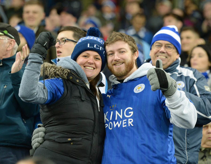 8. Leicester City - 98,3%. Ảnh: Express.