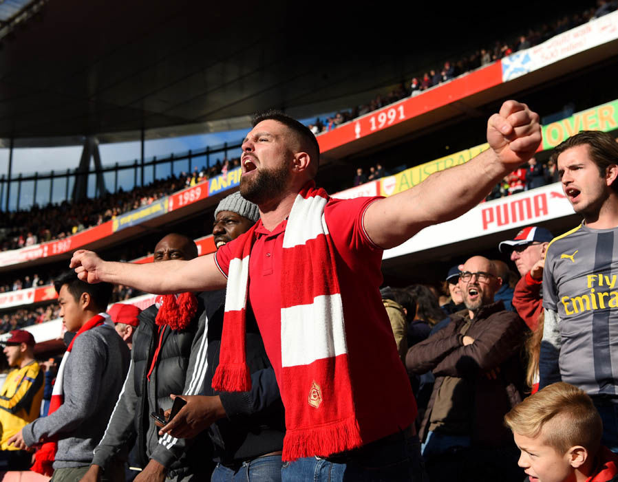 2. Arsenal - 99,4%. Ảnh: Express.