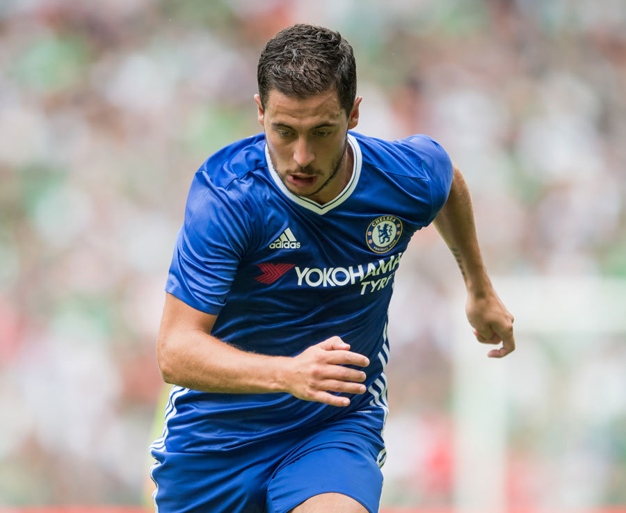 10. Eden Hazard - Chelsea - 72 cơ hội. Ảnh: Daily Star.