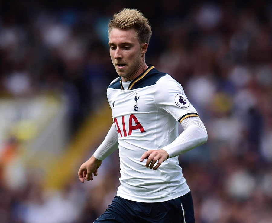 1. Christian Eriksen - Tottenham Hotspur - 101 cơ hội. Ảnh: Daily Star.