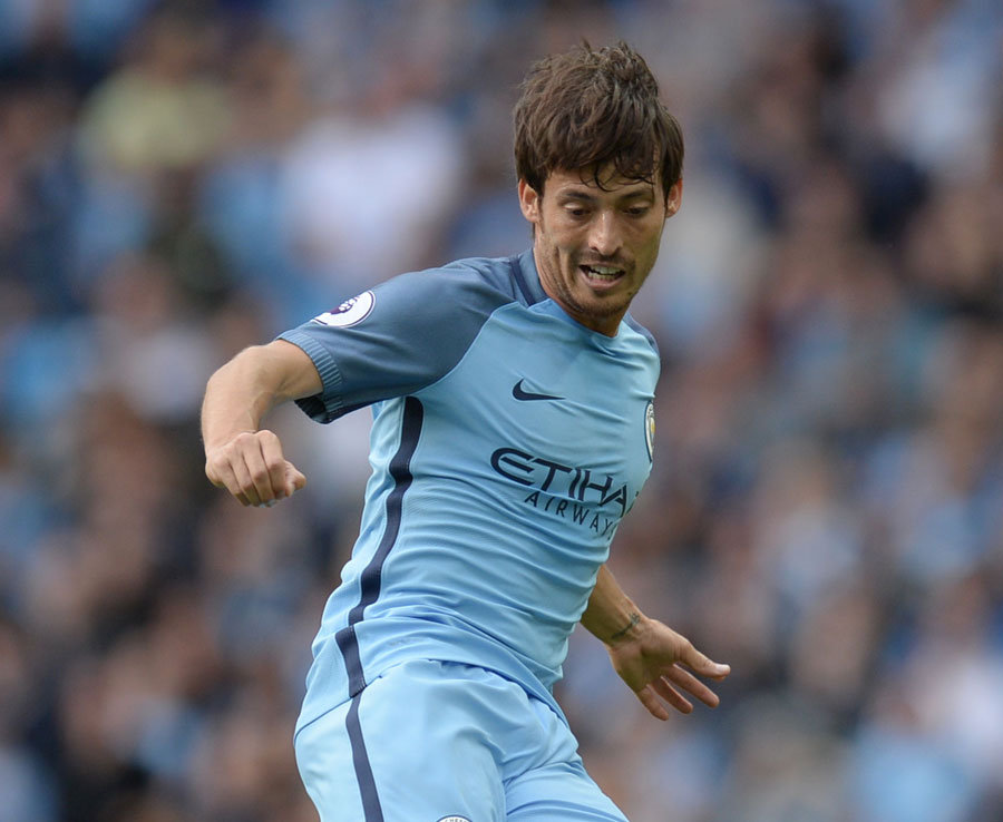8. David Silva - Manchester City - 74 cơ hội. Ảnh: Daily Star.