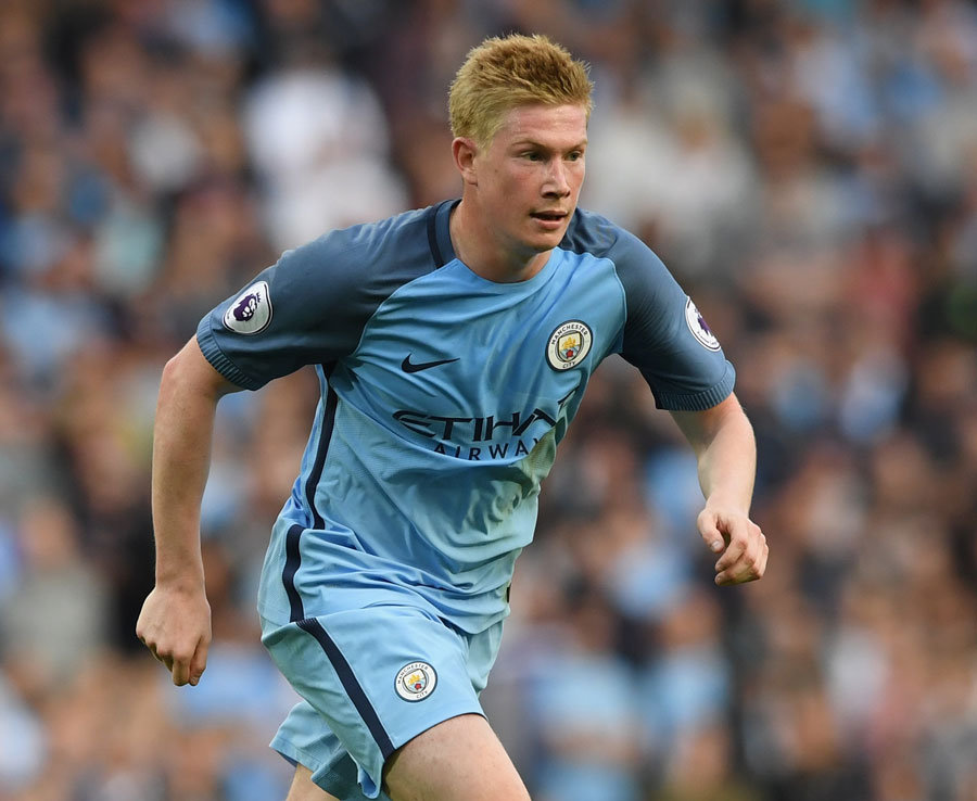 2. Kevin De Bruyne - Manchester City - 90 cơ hội. Ảnh: Daily Star.