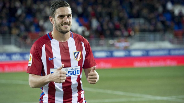 8. Koke (Atletico Madrid) - 64 lần.