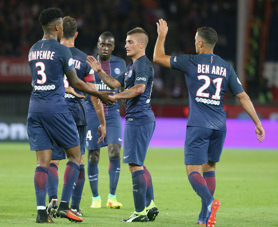 10. Paris Saint Germain - BSI: 82,7. Ảnh: Daily Star.
