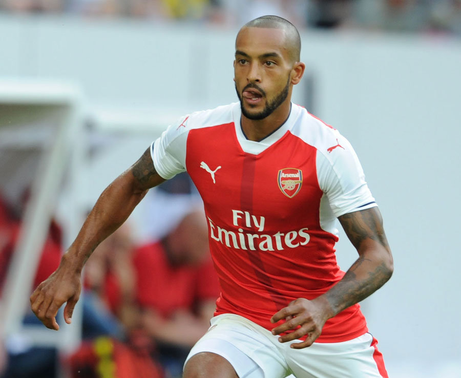 3. Arsenal - Theo Walcott - Gắn bó với đội từ ngày 20 tháng 1 năm 2006. Ảnh: Daily Star.