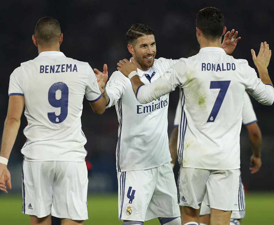 1. Real Madrid (Tây Ban Nha) - 24,57 triệu người theo dõi. Ảnh: Daily Star.