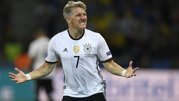 Bastian Schweinsteiger - 38 trận.