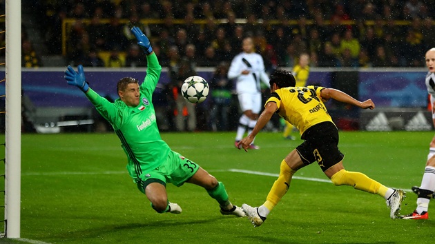 Trận đấu có tỷ số cao nhất ở vòng bảng: Borussia Dortmund 8-4 Legia Warszawa, 22/11/2016.