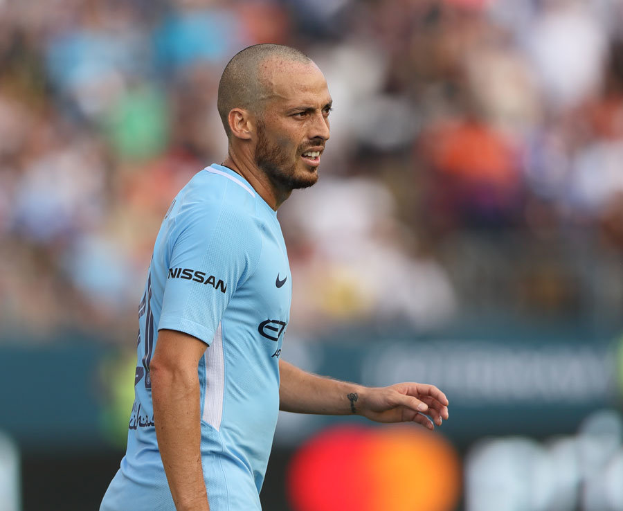 1. David Silva (Man City) - Số lần kiến tạo sau 12 vòng: 8. Ảnh: Daily Star.