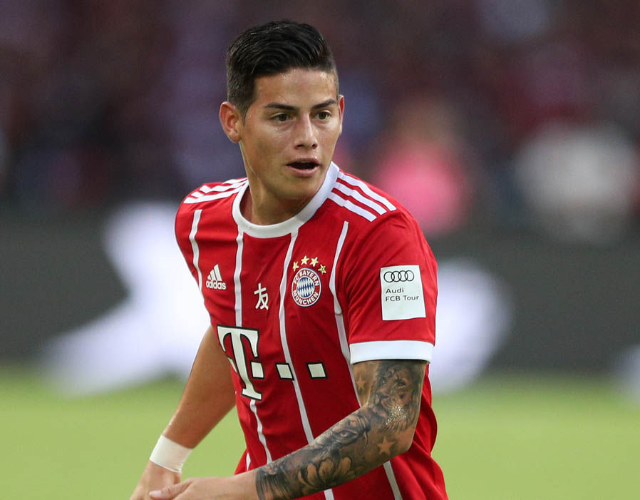 James Rodriguez (Bayern Munich) - Gần như không có tương lai tại Hùm xám, James phải rời đội bóng để được ra sân nhiều hơn. Có phải anh sẽ chọn Ngoại hạng Anh làm bến đỗ tiếp theo trong chuyến phiêu lưu của mình?