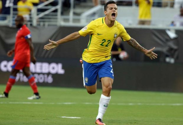 Ảnh bài viết Coutinho lập hat-trick, Brazil đè bẹp Haiti với tỉ số 7-1