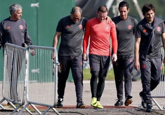Rooney không góp mặt trong chuyến hành quân của M.U đến Hà Lan. Ảnh: Internet.