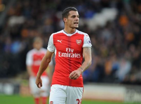 Xhaka đang gây ấn tượng mạnh ở Arsenal. Ảnh: Internet.