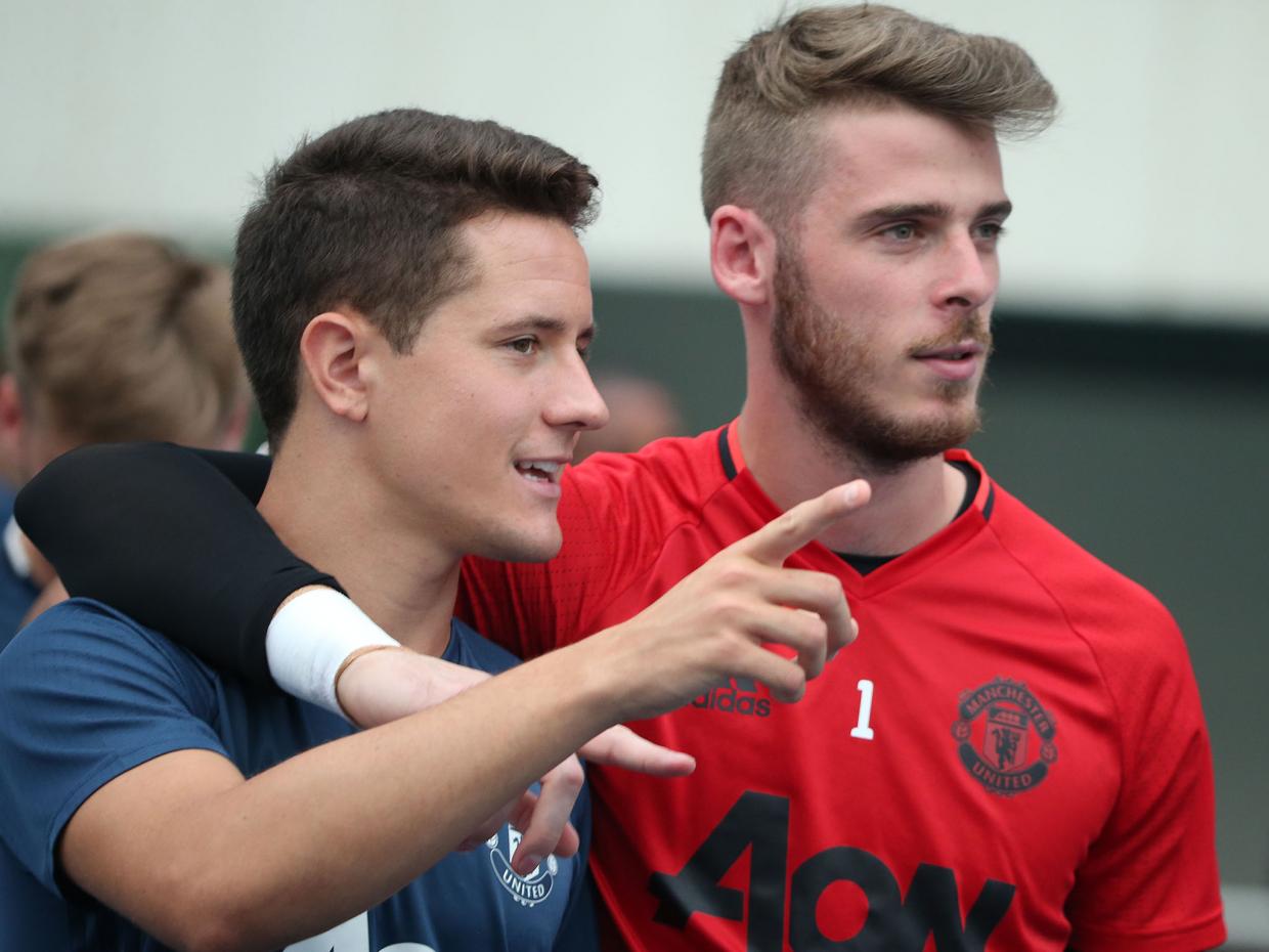 Herrera, De Gea từng được xem là Wonderkid. Ảnh: Internet.