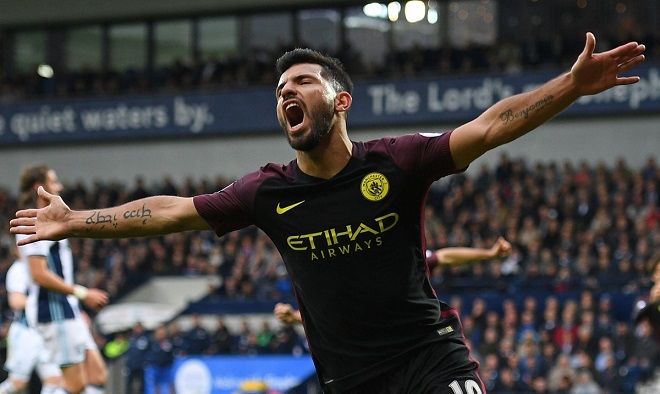 Aguero ở đẳng cấp thế giới. Ảnh: Internet.