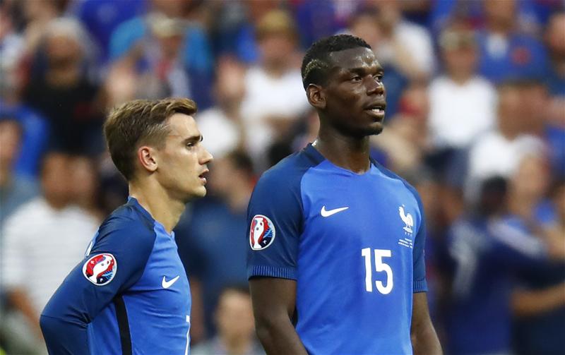 Antoine Griezmann muốn đá cùng Pogba ở CLB. Ảnh: Internet.