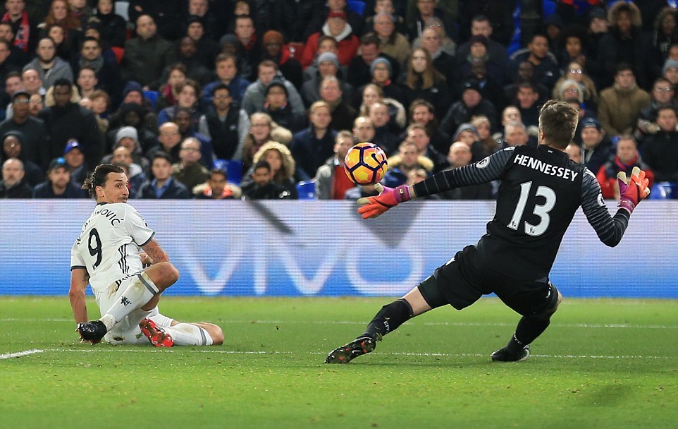 Ibrahimovic ấn định chiến thắng 2-1 cho M.U.
