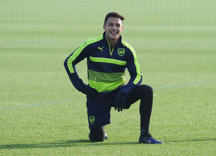 Sanchez chưa được gia hạn hợp đồng với Arsenal. Ảnh: Metro.