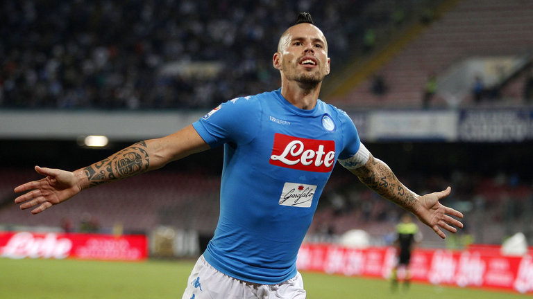 5. Marek Hamsik (Napoli, 29 tuổi): 8 đường chuyền thành bàn