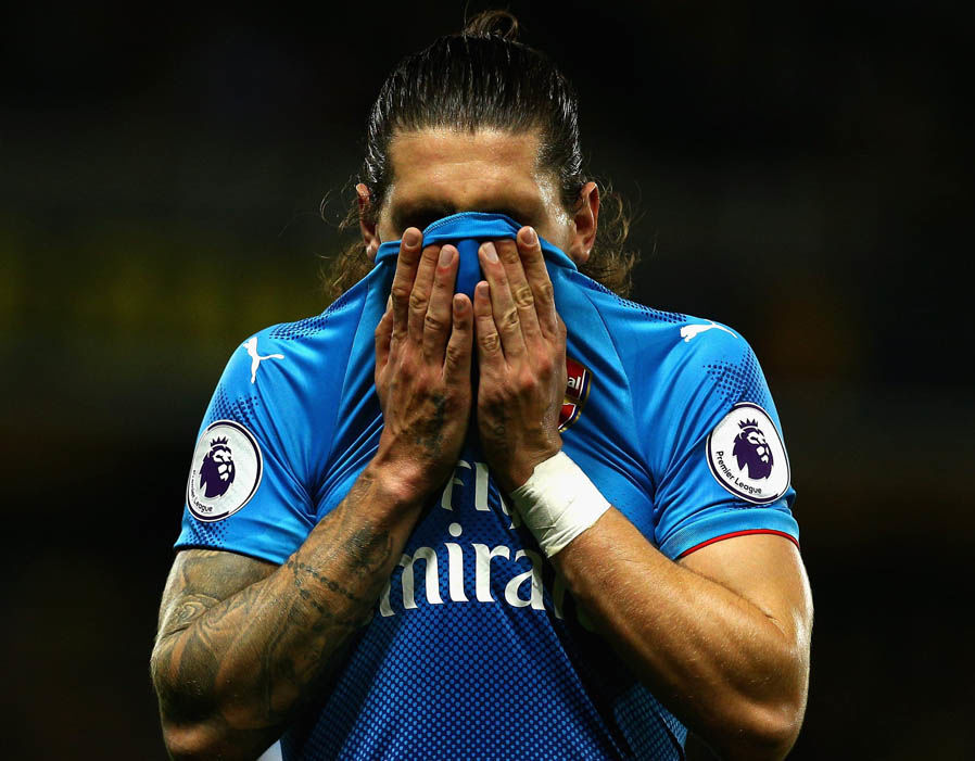 Nỗi thất vọng của Bellerin.