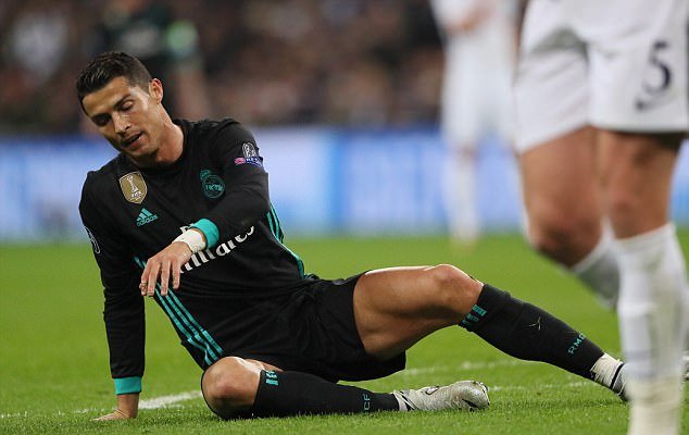 Nỗi thất vọng của Ronaldo.