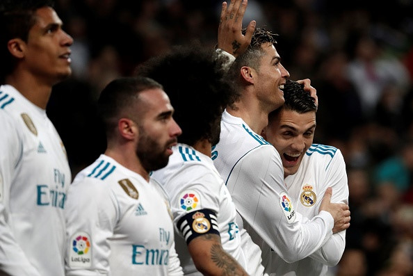 Niềm vui của Ronaldo và đồng đội.
