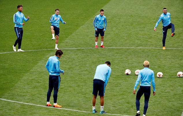 Toàn đội Marseille rất tự tin dù có phải đối đầu với Atletico Madrid.