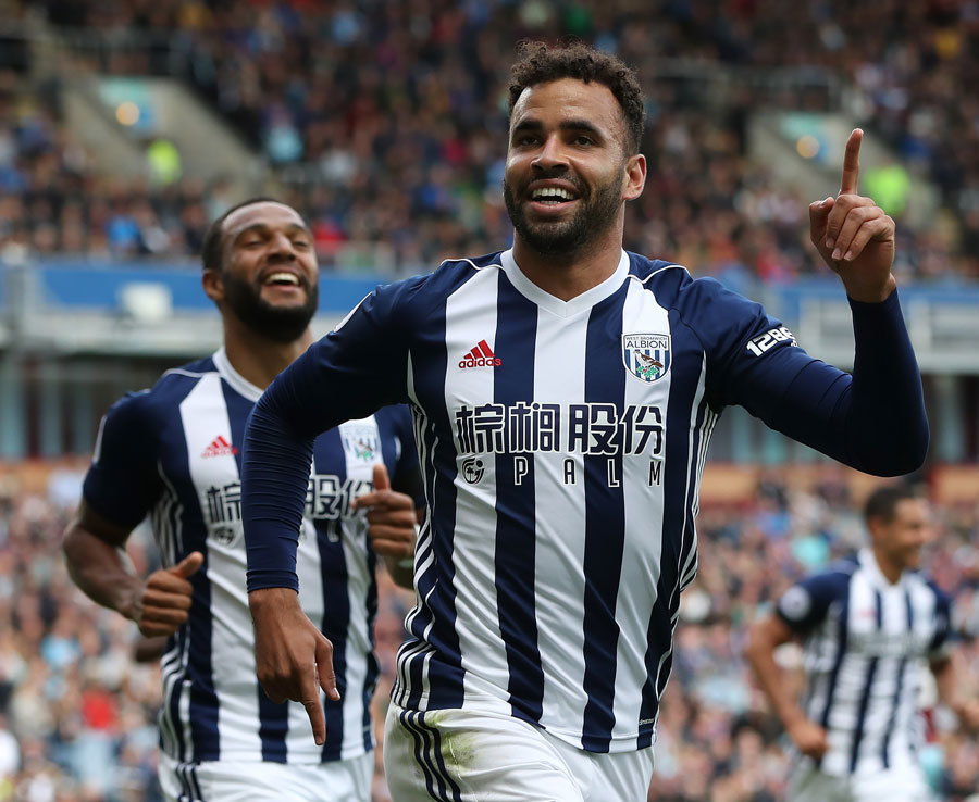 9=. West Brom - 5 lần