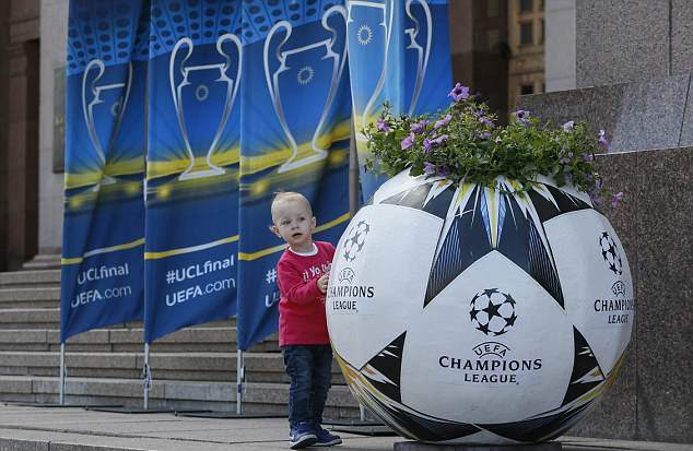 Thứ Bảy tới, trận chung kết Champions League sẽ diễn ra ở thủ đô của Ukraine.
