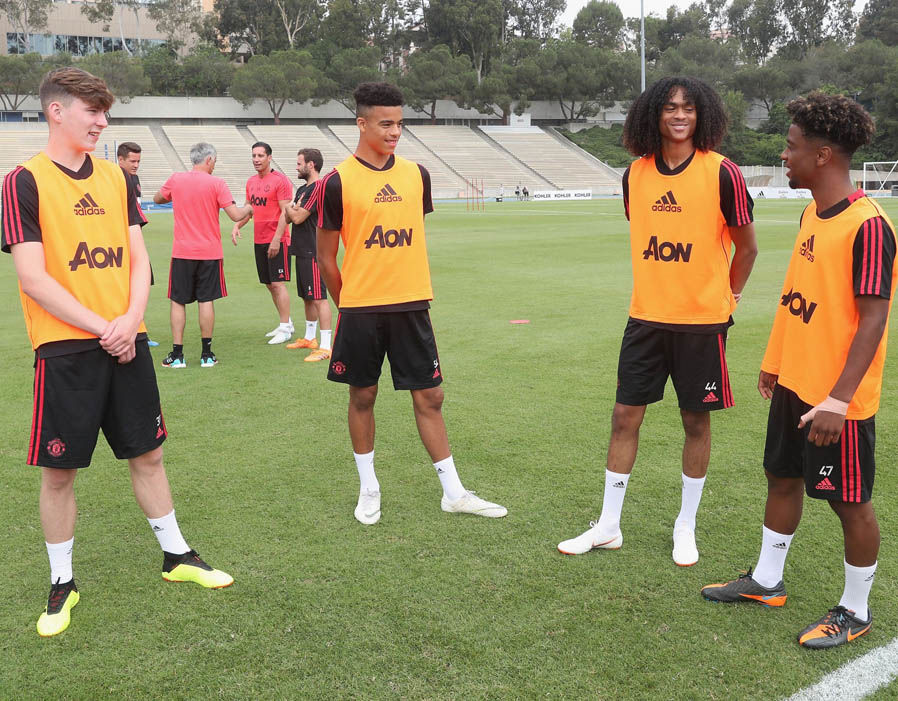 Man Utd đang có một dàn sao trẻ đầy hứa hẹn.