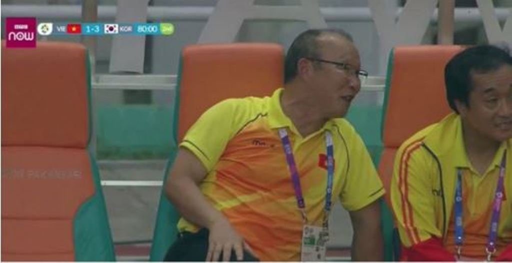 Ảnh bài viết HLV Park Hang Seo nói về nụ cười khi Olympic Việt Nam thua Hàn Quốc