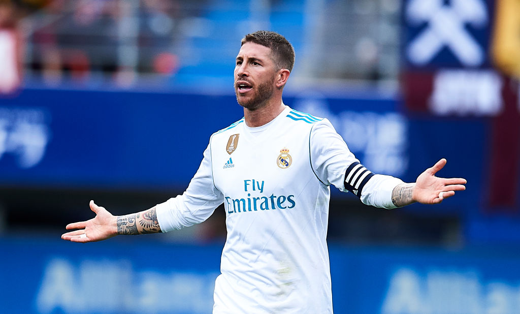 Hậu vệ: Sergio Ramos.