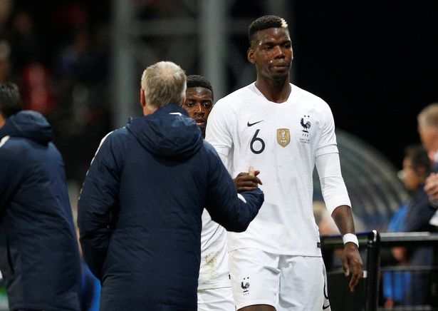 Ảnh bài viết Người hâm mộ hiểu tại sao Pogba rời sân, Pháp ghi liền 2 bàn thắng