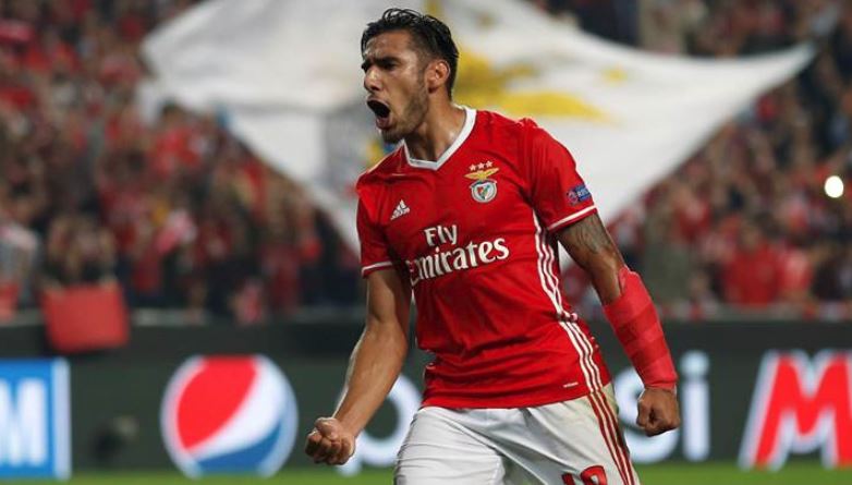 8. Eduardo Salvio (Benfica, 28 lần/trận)