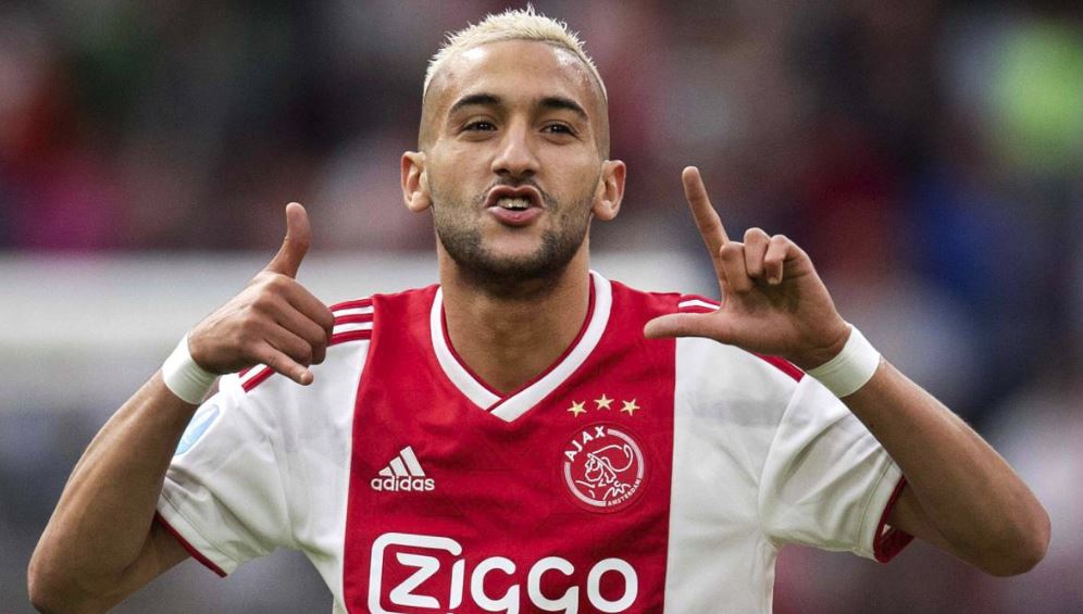 6. Tiền vệ trung tâm: Hakim Ziyech (Ajax).