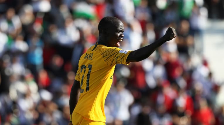Awer Mabil (Australia): Những điều chỉnh của HLV Graham Arnold sau trận thua Jordan đã giúp cầu thủ chạy cánh Awer Mabil hưởng lợi. Mabil đã ghi được 2 bàn thắng sau 3 trận vòng bảng.