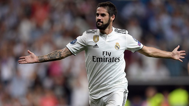 5. Isco Alarcon (Real Madrid, 75 triệu euro).