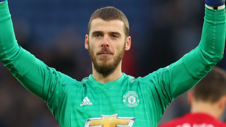 Thủ môn: David de Gea.
