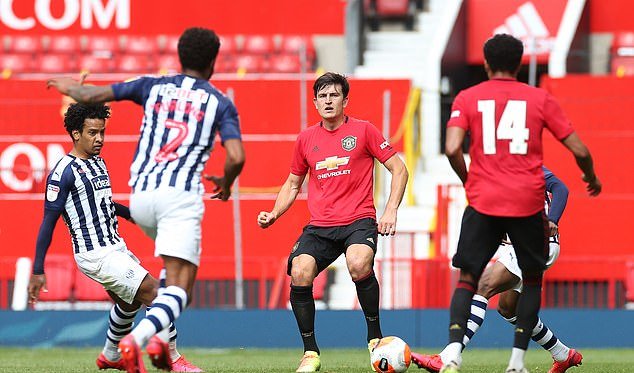 Đội thứ 2 của Quỷ đỏ bao gồm David de Gea, Harry Maguire, Aaron Wan-Bissaka, Luke Shaw, Scott McTominay, Fred, Odion Ighalo,...