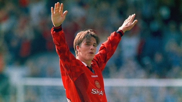 8. David Beckham (85 bàn thắng): Becks là thần tượng của rất nhiều fan Quỷ đỏ, nhờ gương mặt điển trai, phong cách thi đấu hào hoa, những quả tạt và sút phạt thần sầu.