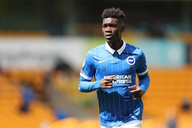 Yves Bissouma của Brighton.