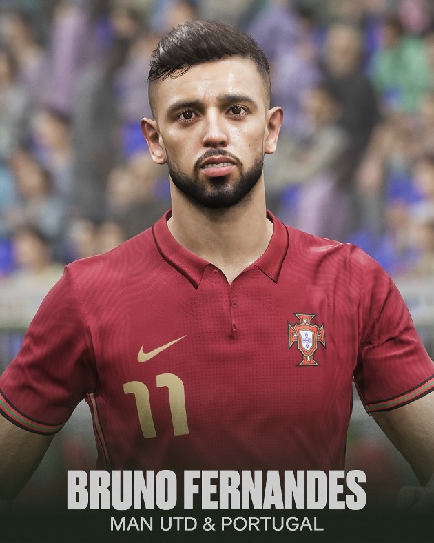 Bruno Fernandes thì không được như vậy. Anh mất hẳn đi vẻ cá tính, sắc sảo khi lên game.
